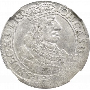 Jan II Kazimierz, Ort 1658/7, Gdańsk DL - NGC AU58 