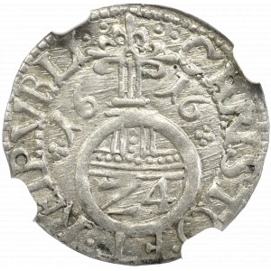 Pomorze, Filip II , Grosz 1616, Szczecin - NGC MS3 