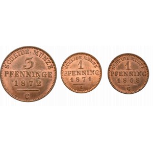 Niemcy, zestaw 3 wyselekcjonowanych monet