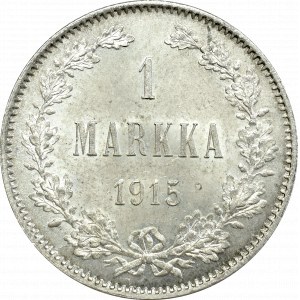 Russian occupation of Finland, 1 Markka 1915