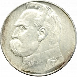 II Rzeczpospolita, 10 złotych 1936, Piłsudski 