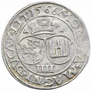 Sigismund II Augustus, 4 groschen 1566 Vilnius