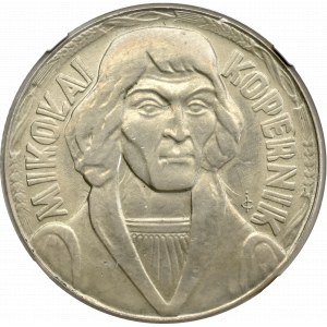 PRL, 10 złotych 1965 Kopernik z duchem ! rzadkość - NGC MS65