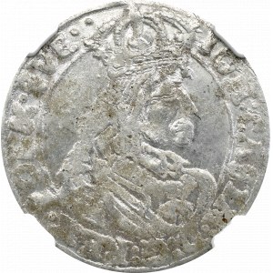 Jan II Kazimierz, Szóstak 1662, Bydgoszcz - NGC MS62 