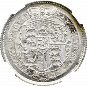 Wielka Brytania, 1 schilling 1819 NGC MS64
