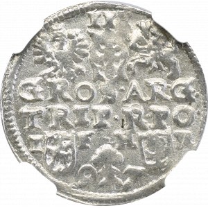 Zygmunt III Waza, Trojak 1597 Poznań - NGC MS64