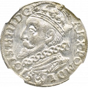 Zygmunt III Waza, Trojak 1601, Kraków - NGC MS66 