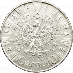  II Rzeczpospolita, 10 złotych 1935, Piłsudski