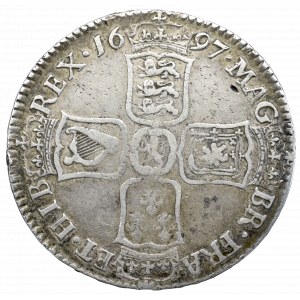 Great Britain, 1/2 crown 1697