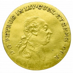 Kurlandia, Piotr Biron, Dukat 1780, Mitawa, R4