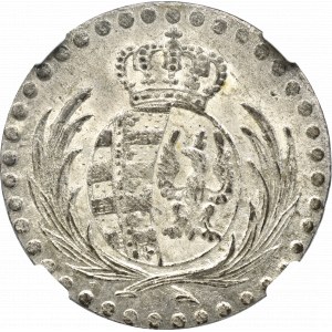 Księstwo Warszawskie, 10 groszy 1813 IB, Warszawa - NGC MS61