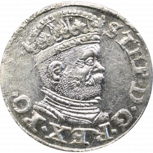 Stefan Batory, Trojak 1586, Ryga 