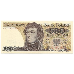 Polska, PRL i III RP, 500 złotych 1979 CC