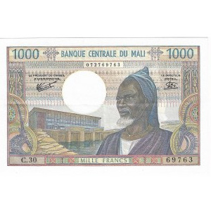 Mali, 1000 francs