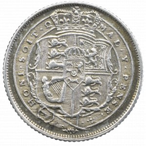 Wielka Brytania, 6 pensów 1817