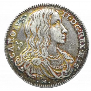 Italy, Carol II, Carlino 1688