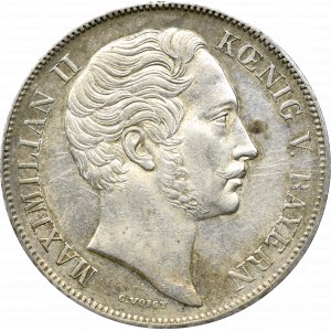 Germany, Bayern, Maximilian II, 1 gulden 1850