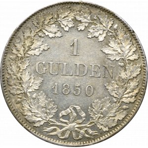 Niemcy, Bawaria, Maksymilian II, Gulden 1850
