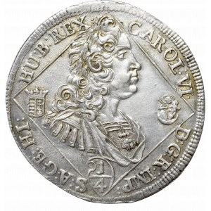Austria, Karol VI, 1/4 Talara 1731 NB