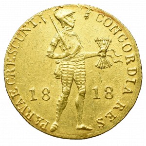 Netherlands, Ducat 1818