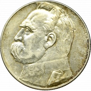 II Rzeczpospolita, 10 złotych 1934, Piłsudski