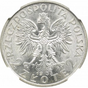 Second Polish Republic, 2 zlote 1933