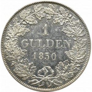 Germany, Baden, Leopold, 1 gulden 1850