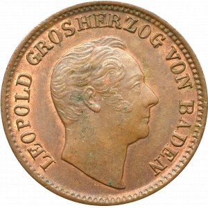 Germany, Baden, 1 kreuzer 1845