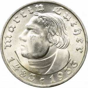 Germany, 2 mark 1933 Stuttgart Luther