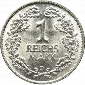 Niemcy, 1 marka 1925 D, Monachium