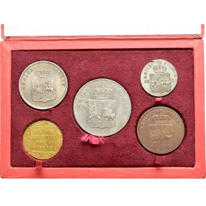 Powstanie Listopadowe, pamiątkowe pudełko z kompletem monet