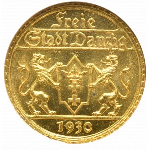 Wolne Miasto Gdańsk, 25 guldenów 1930 - NGC MS65