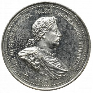 Polska, Medal, Sobieski - 200 rocznica bitwy pod Wiedniem, 1883