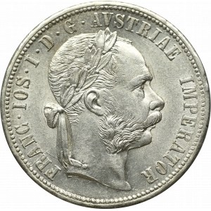 Austria, Franz Joseph, 1 florin 1878