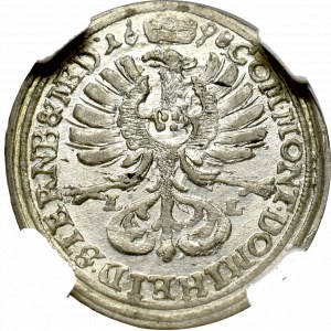 Austria, 3 kreuzer 1698 Prague