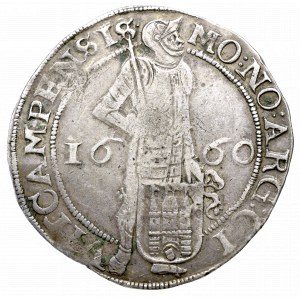 Niderlandy, Srebrny dukat 1660, Kampen