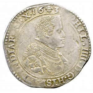 Spanish Netherlands, Philip IV, Brabanr, Ducaton 163(?) Bruxelles
