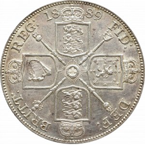 Wielka Brytania, 2 floreny 1889