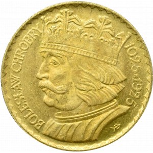 II Rzeczpospolita, 10 złotych 1925, Chrobry
