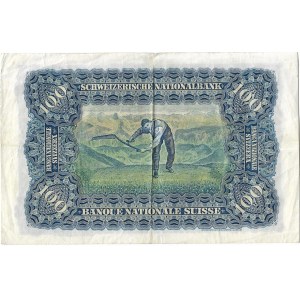 Szwajcaria, 100 Franków 1949