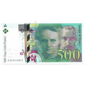 France, 500 francs 1994