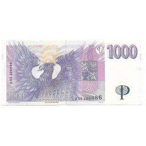 Czech Republic, 1000 corona 1996