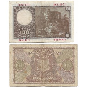 Hiszpania, 100 Pesos 1940, 1948 