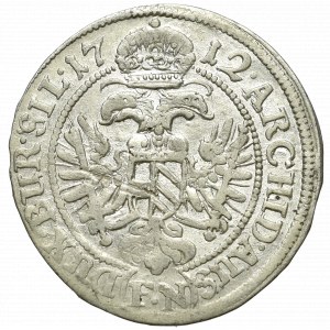 Śląsk, Karol VI, 3 Krajcary 1712 FN, Wrocław