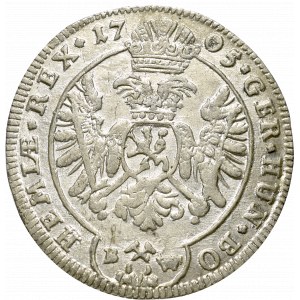 Austria, 3 kreuzer 1715 Kutna Hora