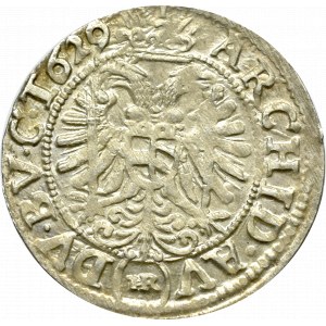 Śląsk, Ferdynand II, 3 krajcary 1629 HR, Wrocław 