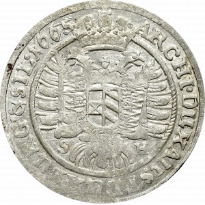 Śląsk, Leopold I, 6 krajcarów 1665 SH, Wrocław 