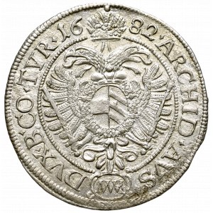 Austria, Leopold I, 6 krajcarów 1682 MM, Wiedeń 