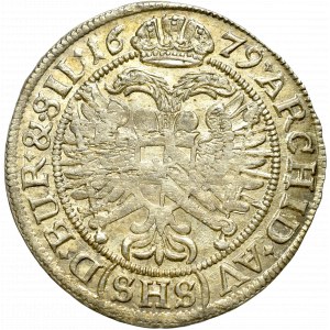 Śląsk, Leopold I, 6 Krajcarów 1679 SHS, Wrocław