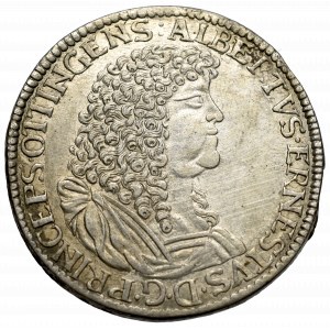 Germany, Albert Ernst I, 60 kreuzer 1674 Ottingen